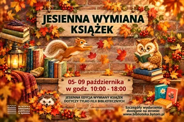 Jesienna Wymiana Książkowa w Bytomiu – wymiana książek