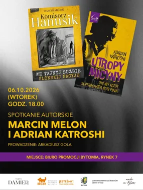 Spotkanie autorskie: Marcin Melon i Adrian Katroshi