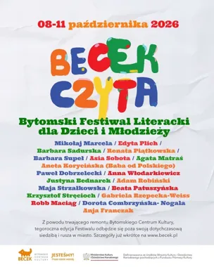 BECEK CZYTA – 6. Bytomski Festiwal Literacki dla Dzieci i Młodzieży